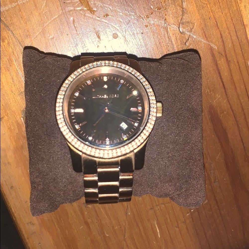 Rose Gold Runway Michael Kors Watch